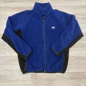 Helly Hansen Men's Blue Fleece Jacket sz M
